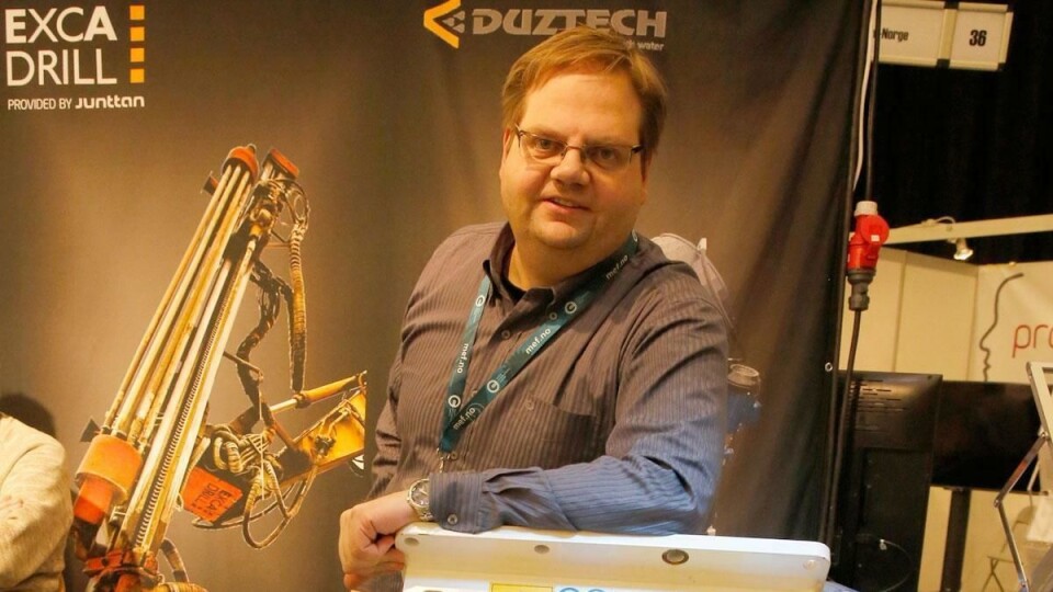 David Netskar snakket med flere kommuner om bruken av Simex TF 400-fresen.