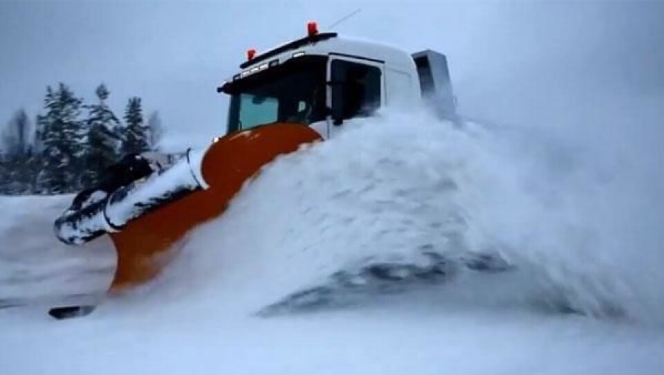 Scania-er gir snøen fart