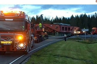 67-meters vogntog på 340 tonn