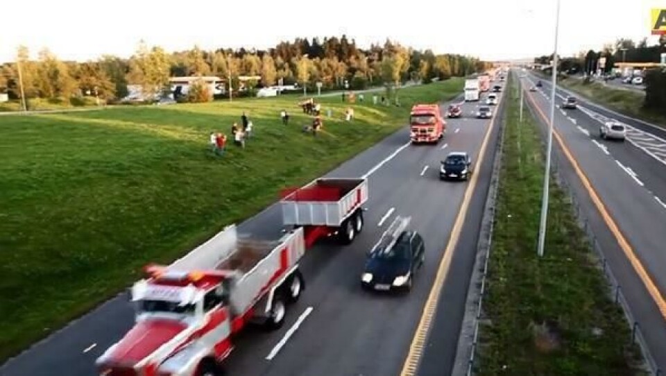 Se HELE konvoien til Transportmessa 2014