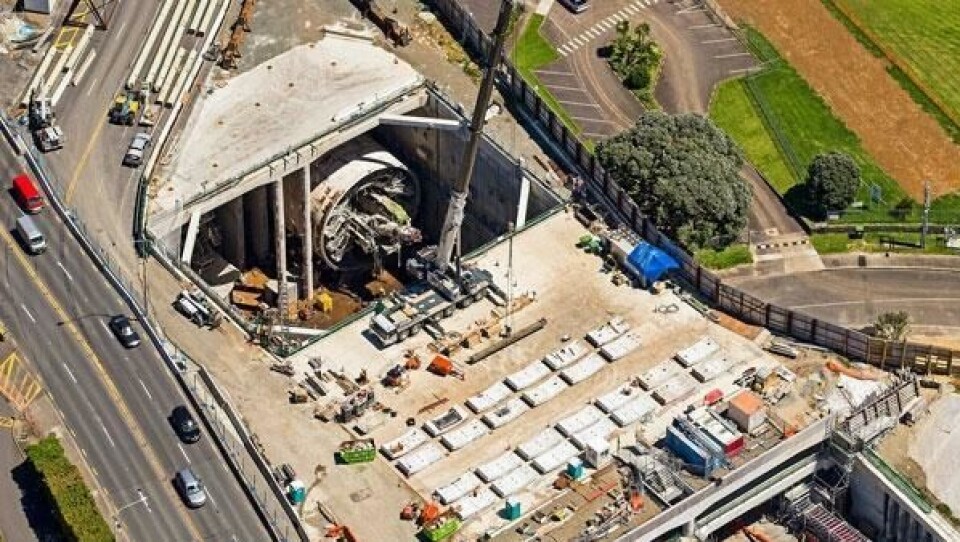 Snudde monster-TBM på en «femøring»
