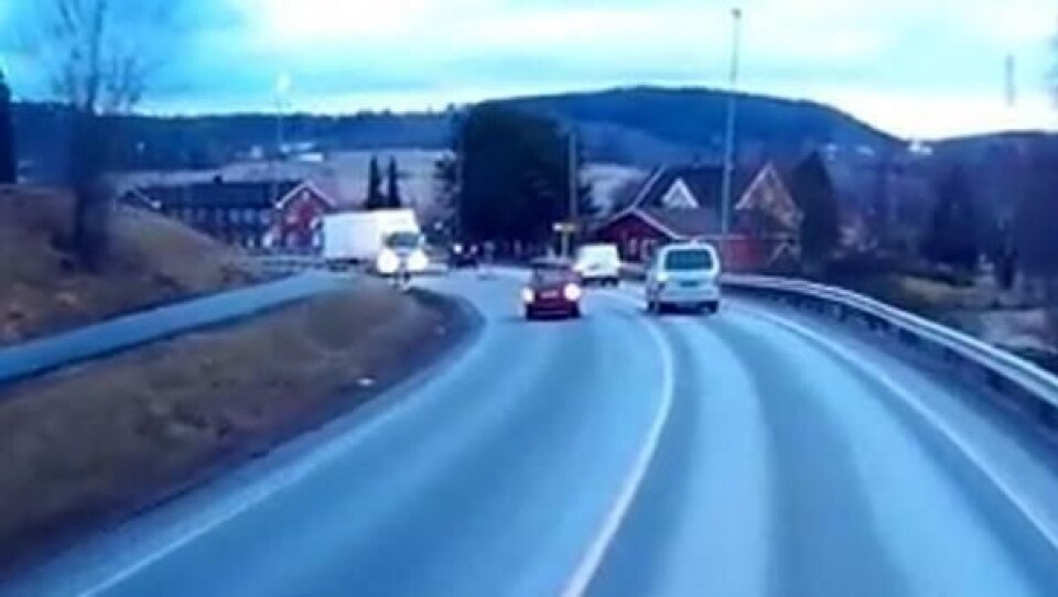 Mente ikke å kjøre forbi