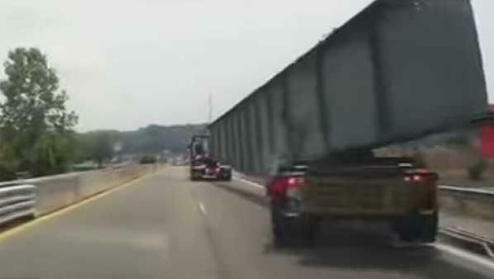 Liten «tue» veltet stort lass