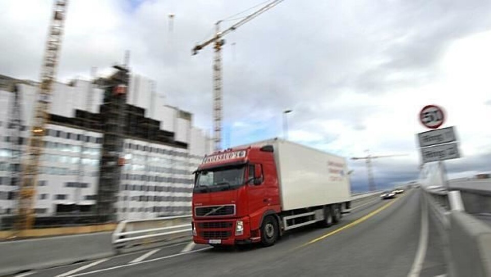 Økt transport med norske lastebiler