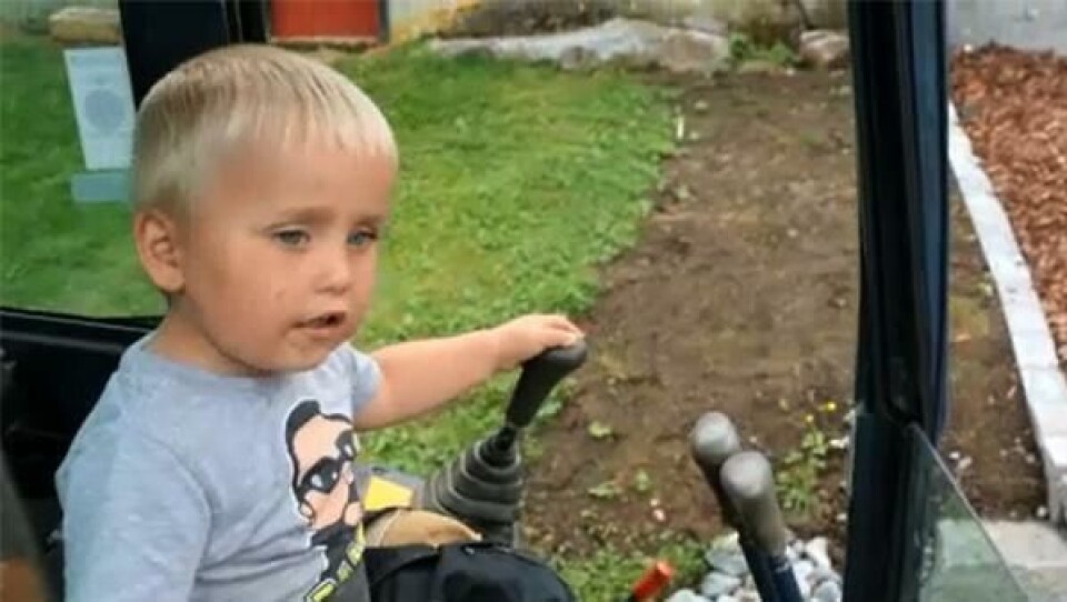 William (3) er maskinfører