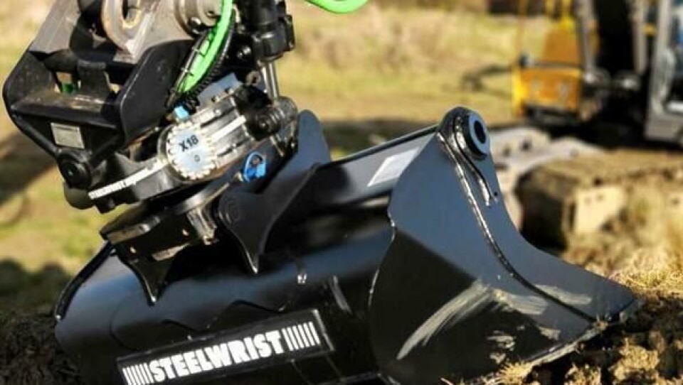 Volvo tilbyr tiltrotorklare gravemaskiner