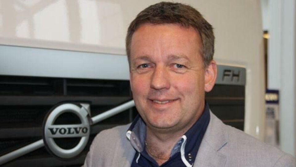 Adm.direktør Erik Engelien i Volvo Norge.
