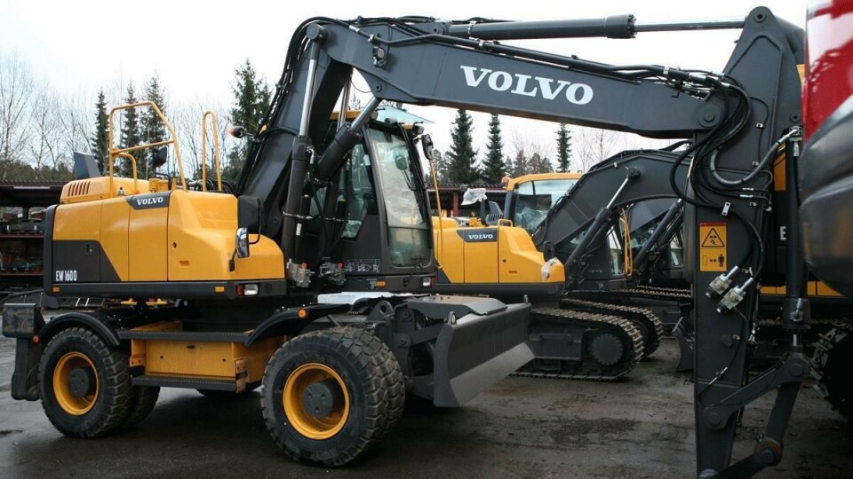 En EC160D ble den 1000 utfakturerte nymaskinen hos Volvo Maskin i 2014.