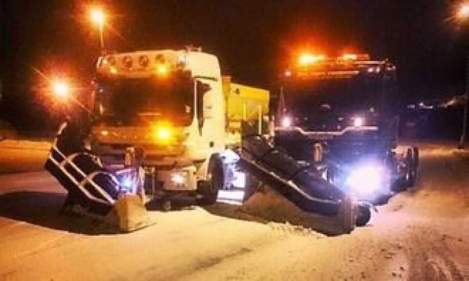 Vinter og snø