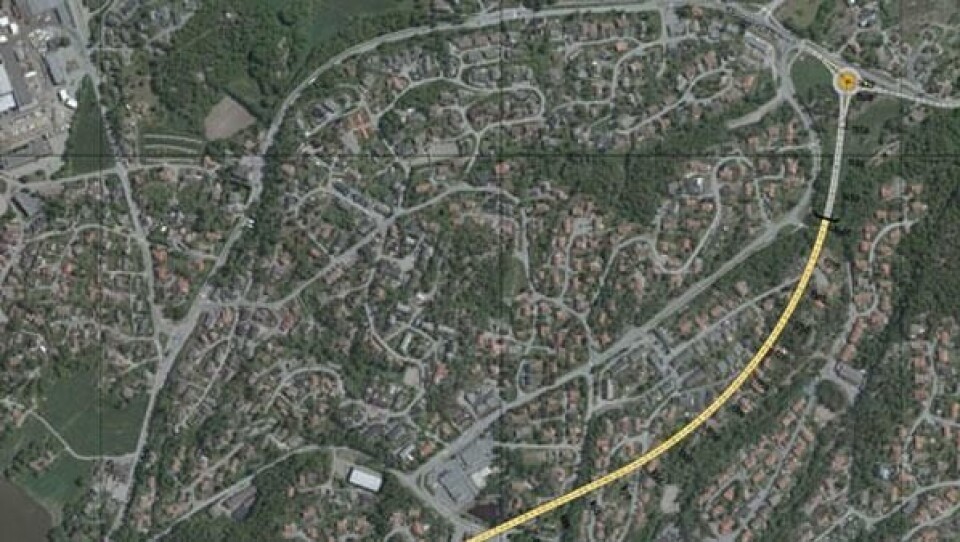 Tunnelalternativ Fv 457 på strekningen Kjos-Møvig i Kristiansand.