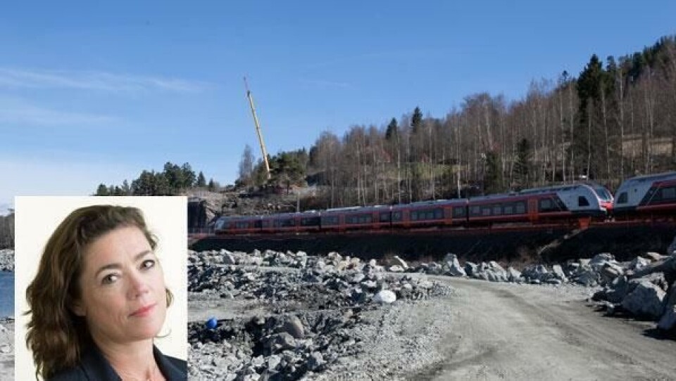 NHO-direktør Kristin Skogen Lund er krystallklar på at det må satses på utbygging av vei og bane i Norge.