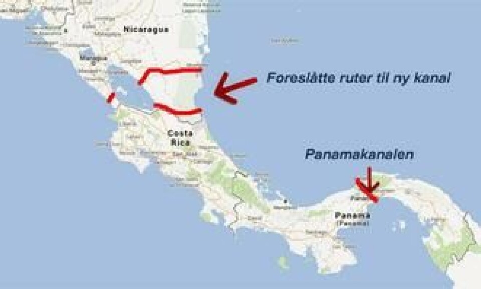 Vil bygge konkurrent til Panamakanalen