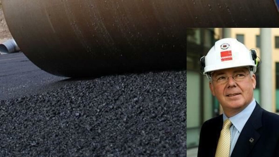 Konsernsjef Terje R. Venold i Veidekke beklager at det er forekommet lovbrudd i den såkalte asfaltsaken.