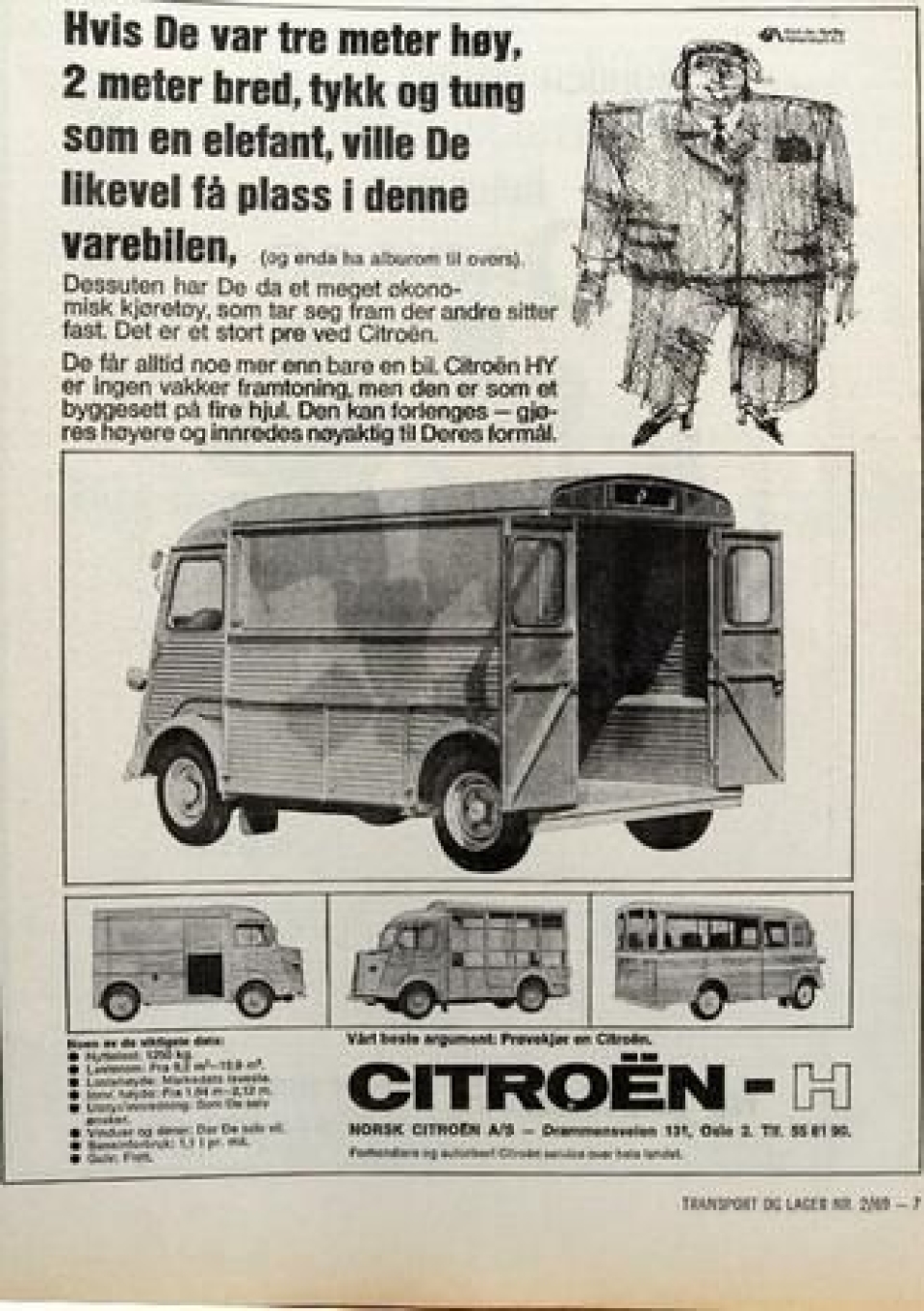 Er De tung som en elefant - kjøp Citroën