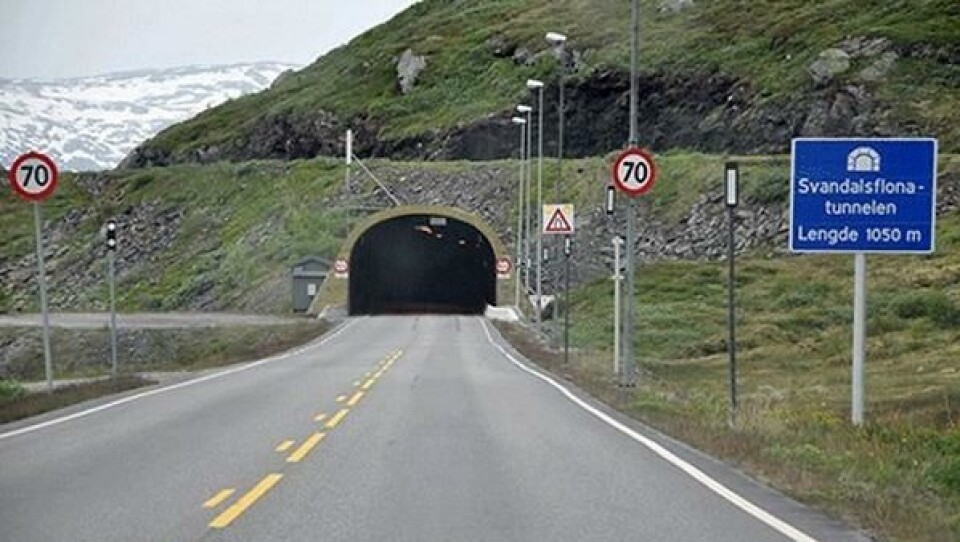 Oppgraderinga av E134 Svandalsflonatunnelen er lyst ut.
