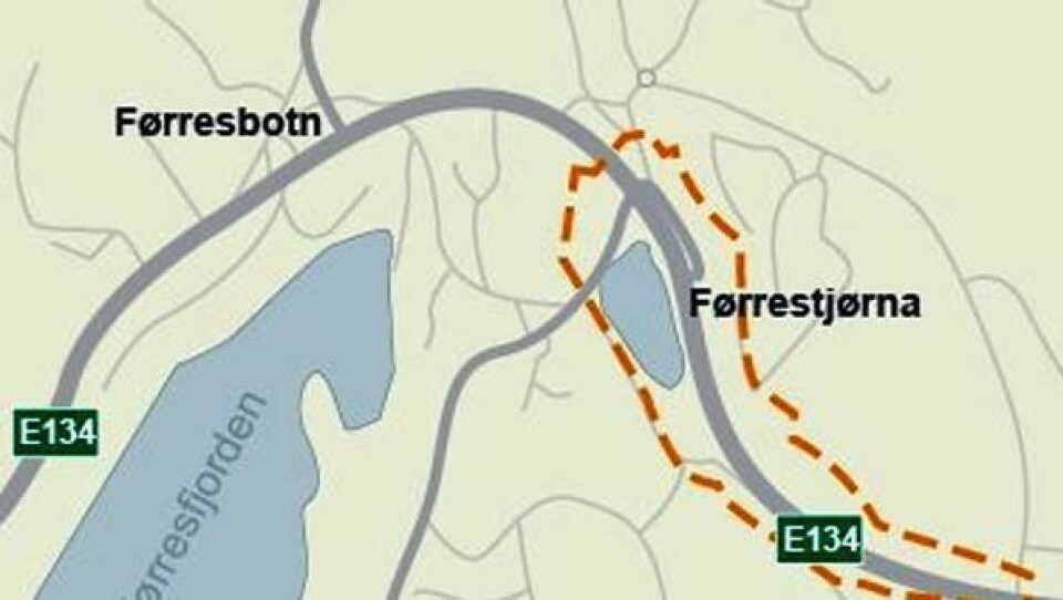 Ombygging av kryss på E134 ved Førrestjørn i Tysvær for å forbedre trafikksikkerheten. Eksisterende kryss ved fylkesvei 771 Høieveien/Fjellveien skal bygges om til toplanskryss, og det skal etableres av- og påkjøringsfelt på vest- og østsiden av veien, samt midtrekkverk.