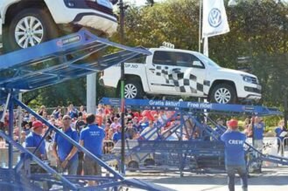 Her på vippen ble Varebilcupen avgjort.