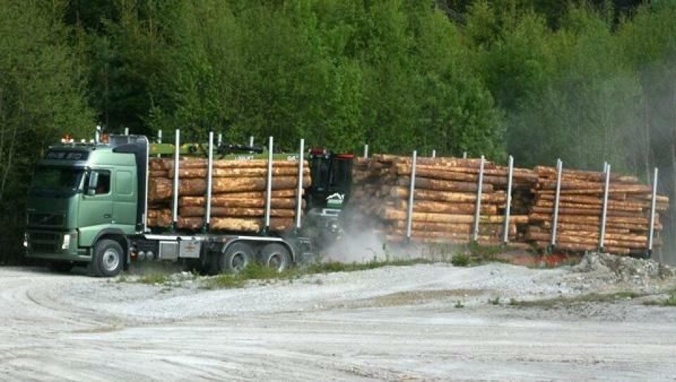 Nå skal det bli 60-tonns tømmervogntog