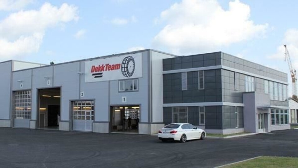 Det nye dekksenteret på ØRN-området på Dal dekker ikke mindre enn 5000 m2.