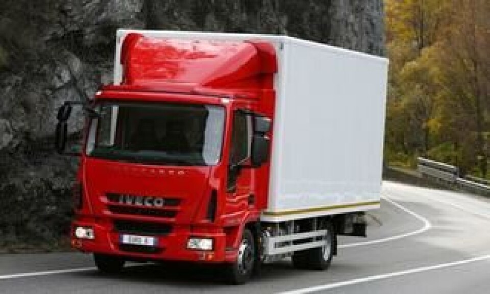 Iveco Eurocargo Euro 6. I likhet med de tyngre lastebilseriene har også Eurocargo fått Euro 6-motorer som klarer avgasskravene uten eksosresirkulering.