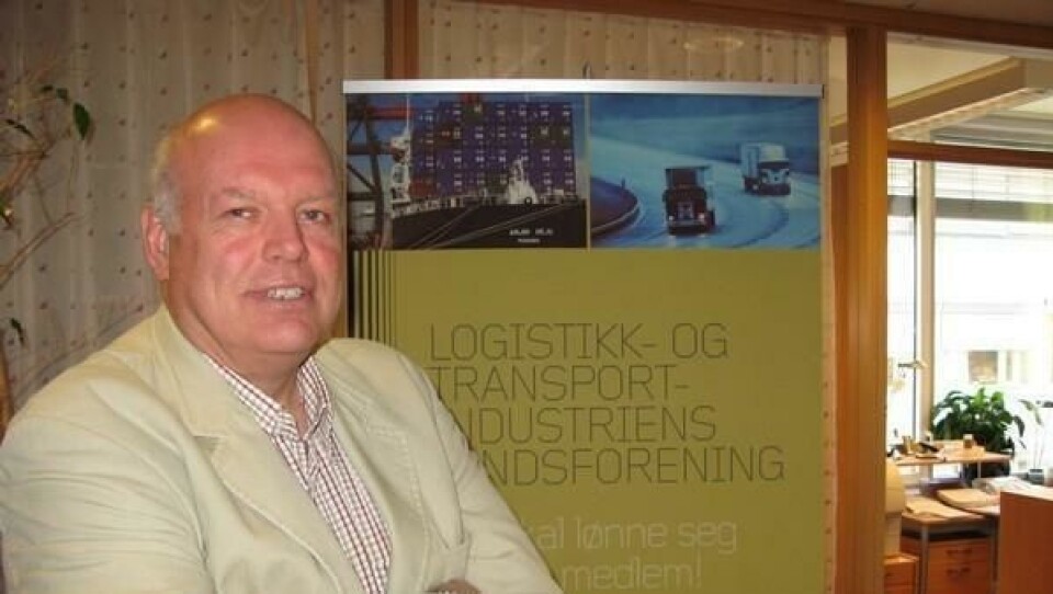 Adm. direktør Tom Rune Nilsen i NHO Logistikk og Transport vil ikke ha noe tolltull.
