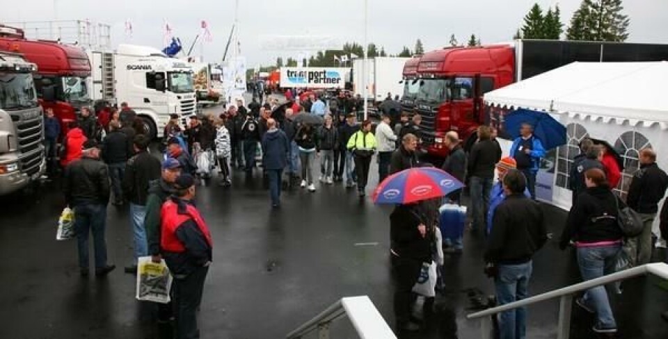 Transportmessa 2010: Vått - men imponerende