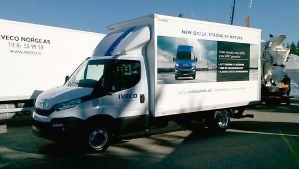 Ny Iveco Daily.