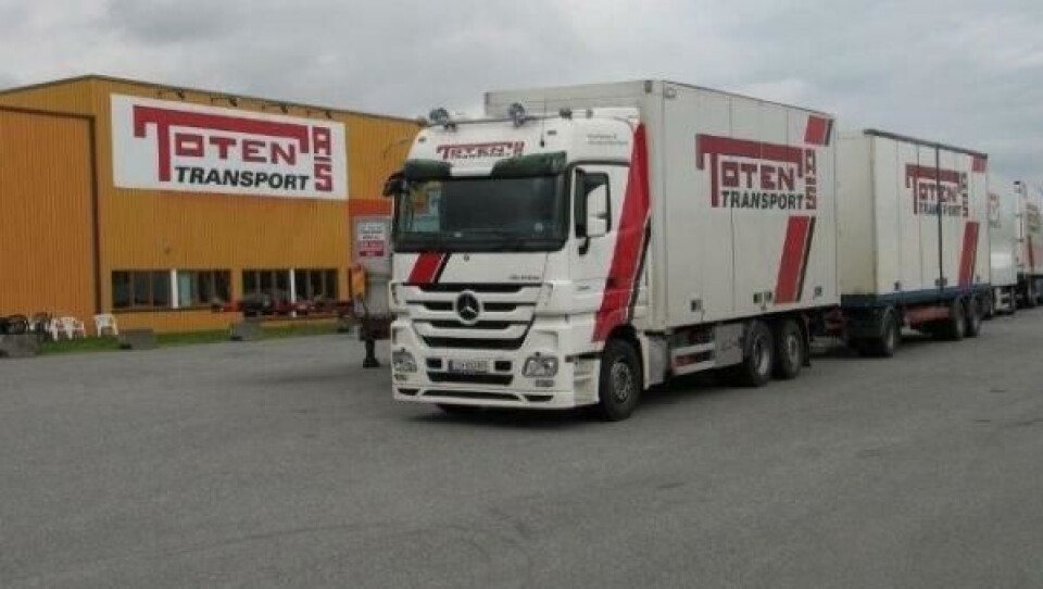 Toten Transport samarbeider om ny Trondheimsterminal.