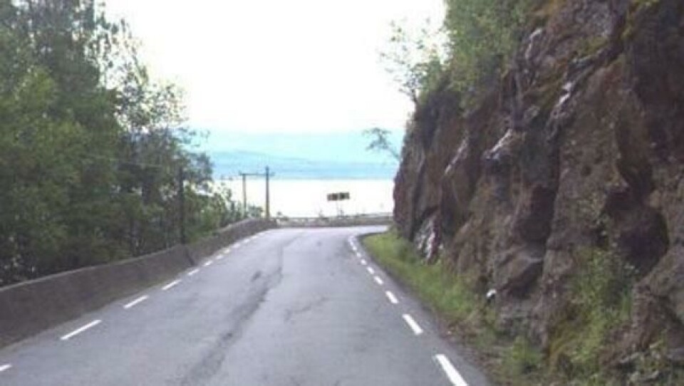 Denne veien rassikres og blir til tofelts.