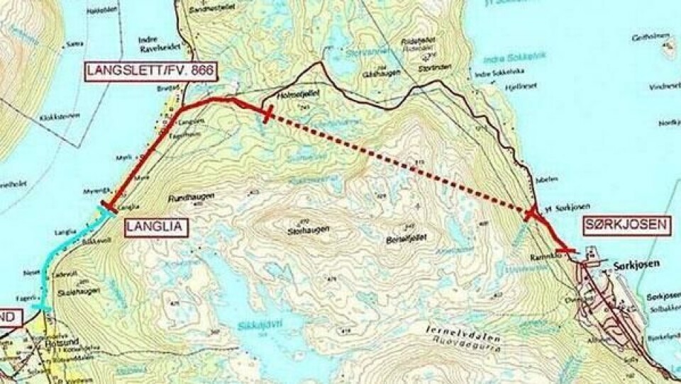Tunnelen vil både forkorte og forbedre E6 gjennom Nord-Troms betydelig.