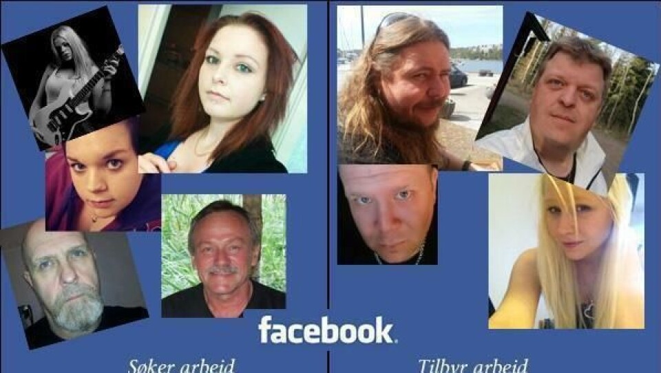Her er et lite utvalg av personer som tilbyr/melder om ledige jobber, og som ønsker jobb på Facebooksiden Chaufförs & Entreprenads Jobb Från Skåne till Norrland.