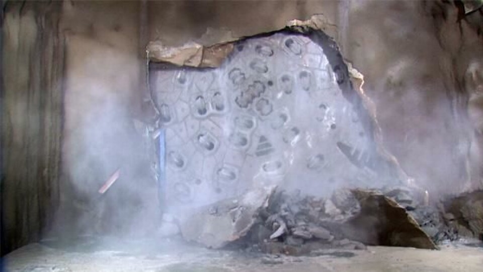 Svensk skandaleprosjekt mot slutten