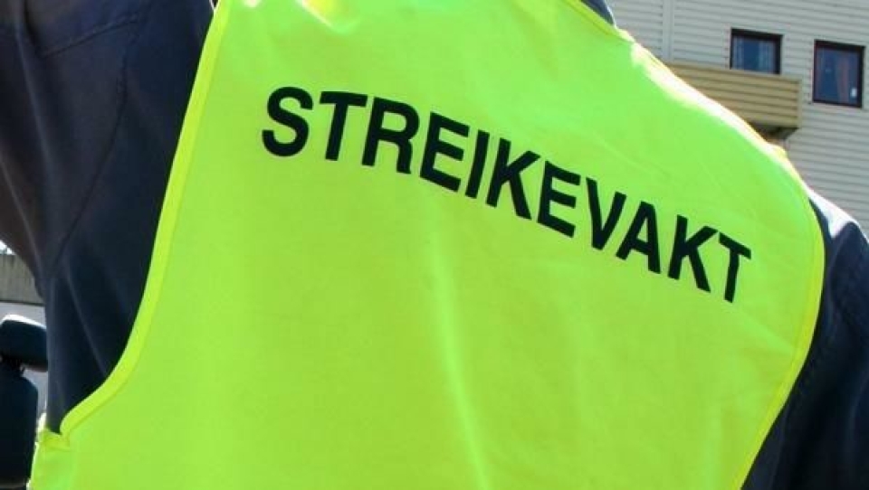 Streik i anlegg fra mandag?