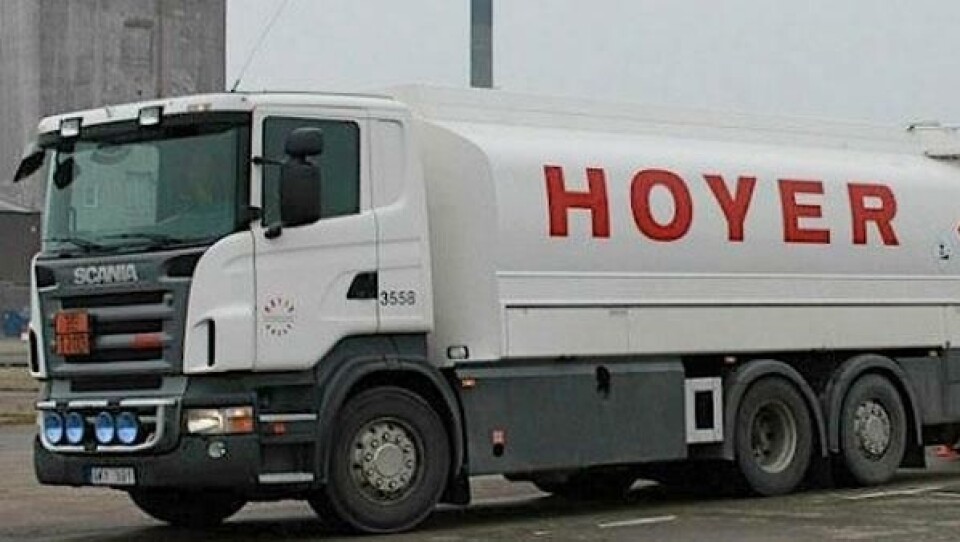 Tankbilsjåføren hadde tydeligvis ingen skrupler når han snøt arbeidsgiveren.