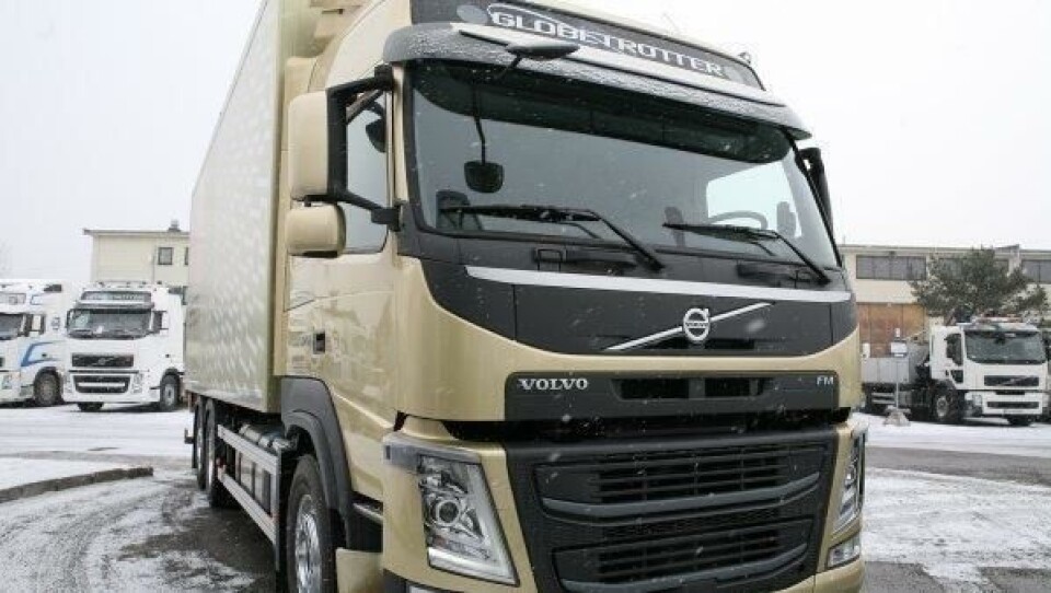 Sterk Volvo-økning.