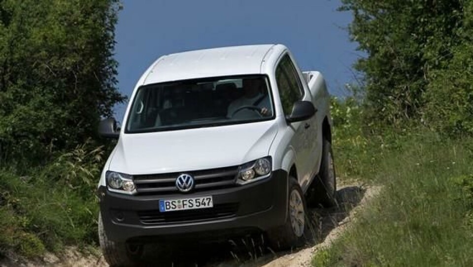 I første kvartal 2011 er den her og utfordrer de veletablerte som Navara, Hilux, L200 og D-Max. Amarok har alt unntatt automatkasse.