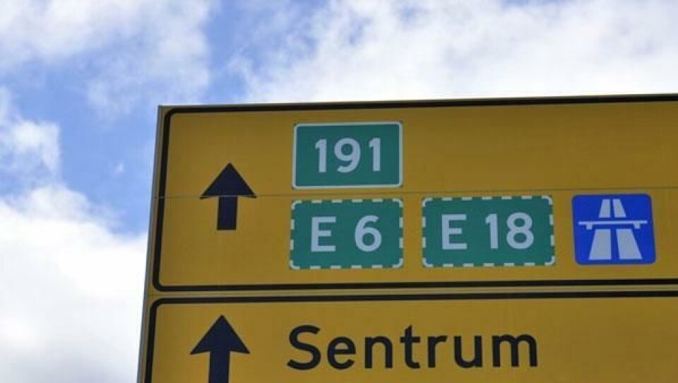Stenger E6 halve døgnet
