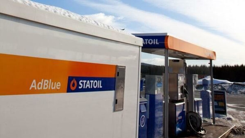 Statoil: 3,6 mill. liter AdBlue