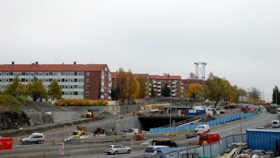 Lørentunellen er snart ferdig.