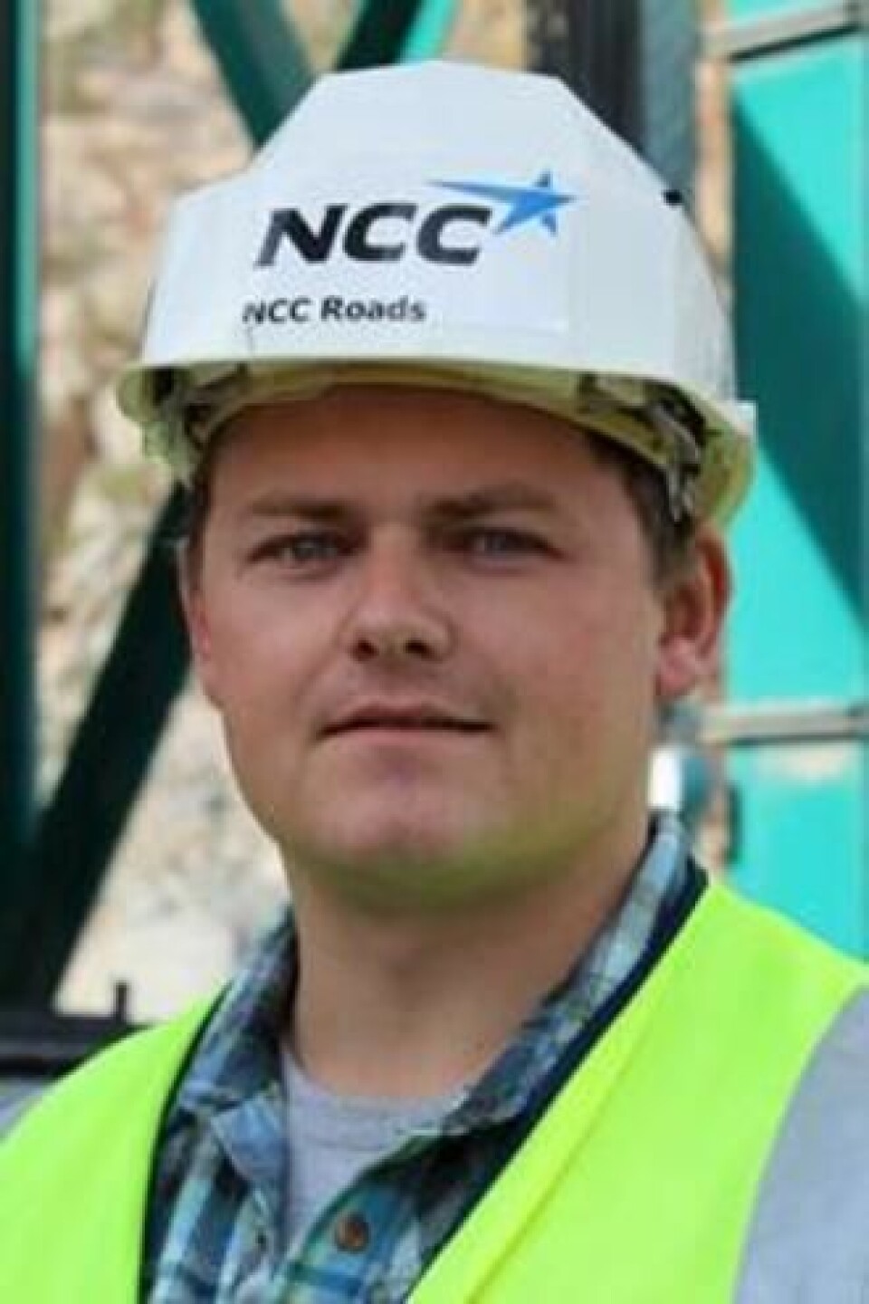 Produksjonssjef Einar Haugen i NCC Roads.