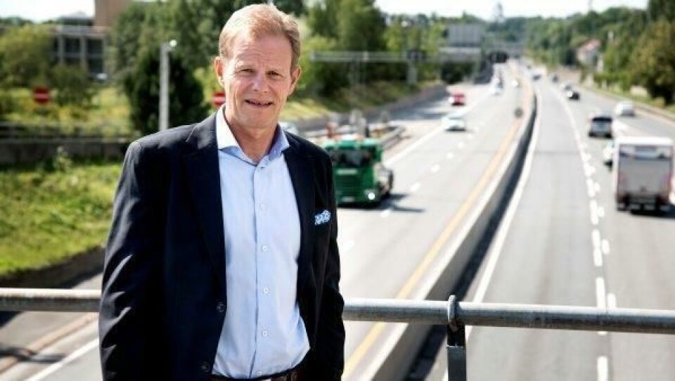 Speditør-sjef, Are Kjensli, oppfordrer til kamp for en kvalitetsbedring av vogntogene.