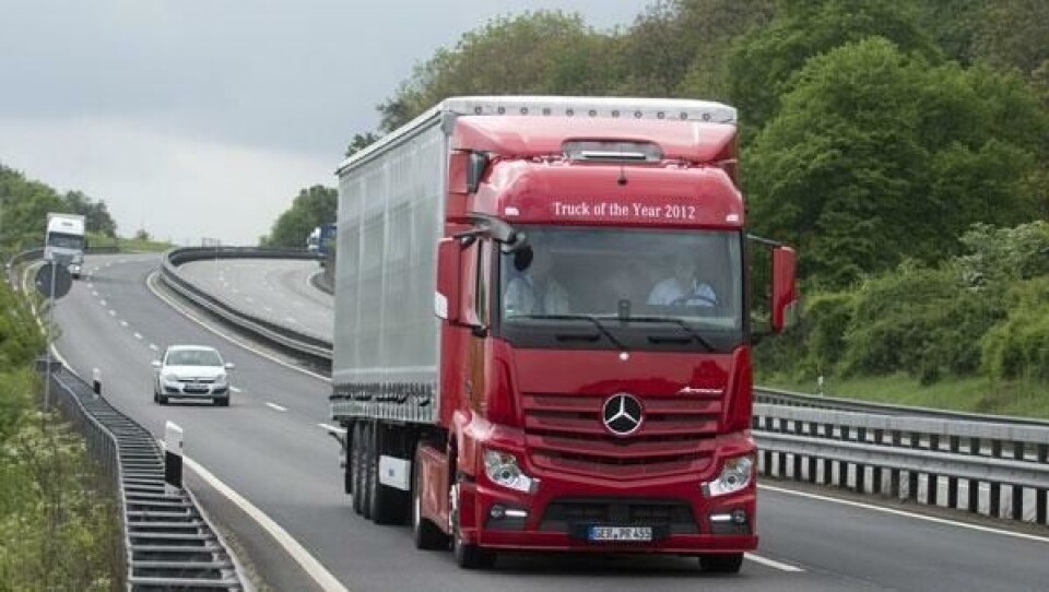 Sparer på drivstoffet