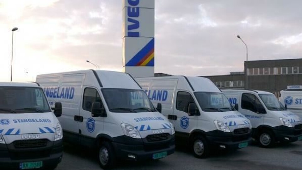 Sju Iveco-er til Stangeland