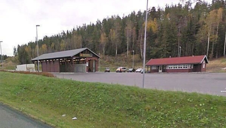 Taraldrud kontrollstasjon.