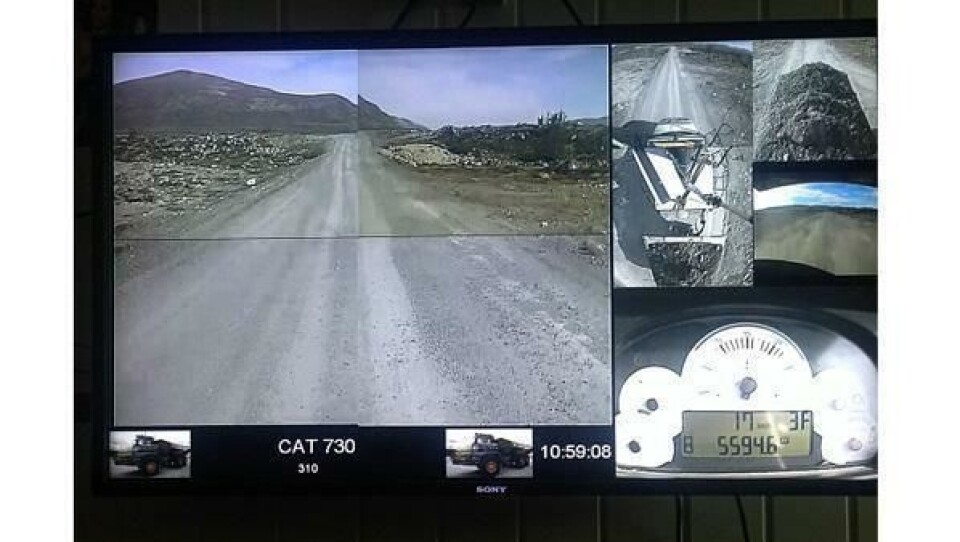 Fra Kevin Trøan: #jobb#work#gjermundshaug#hjerkinn#dovre#dovrefjell#cat#730#remote#controlled#atno