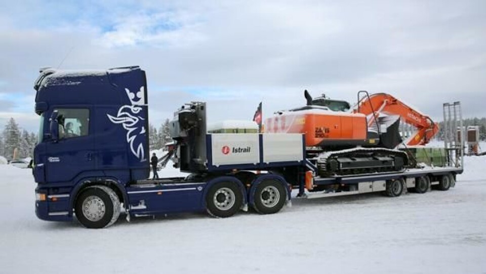 Bilde fra Scania Winter i Trysil.