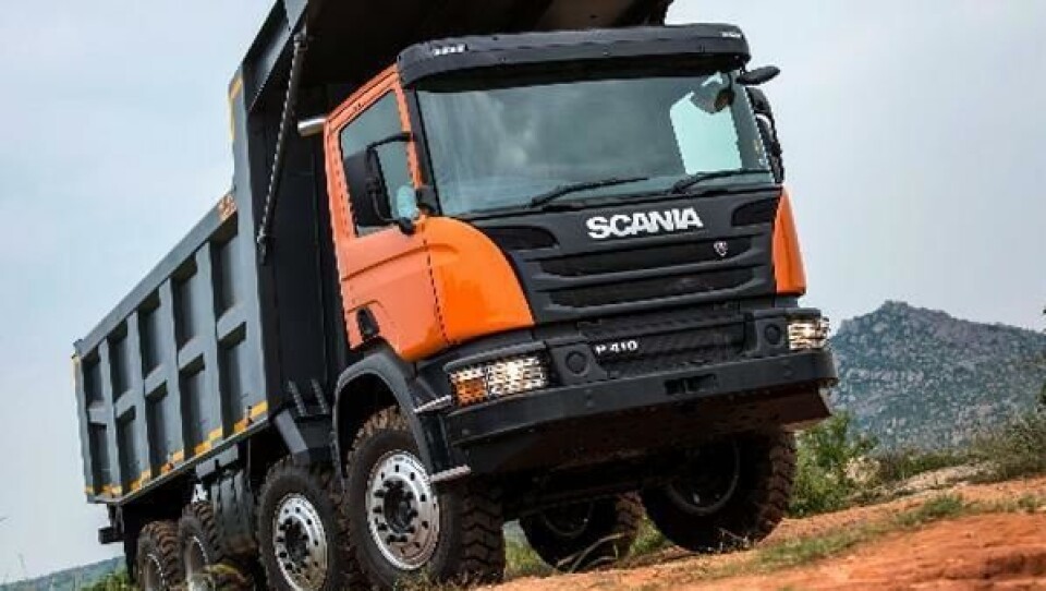 Scania har levert 150 gruvebiler
