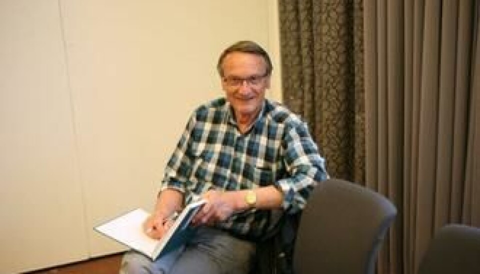 Tidligere NLF-general Gunnar Apeland var blant tilhørerne.