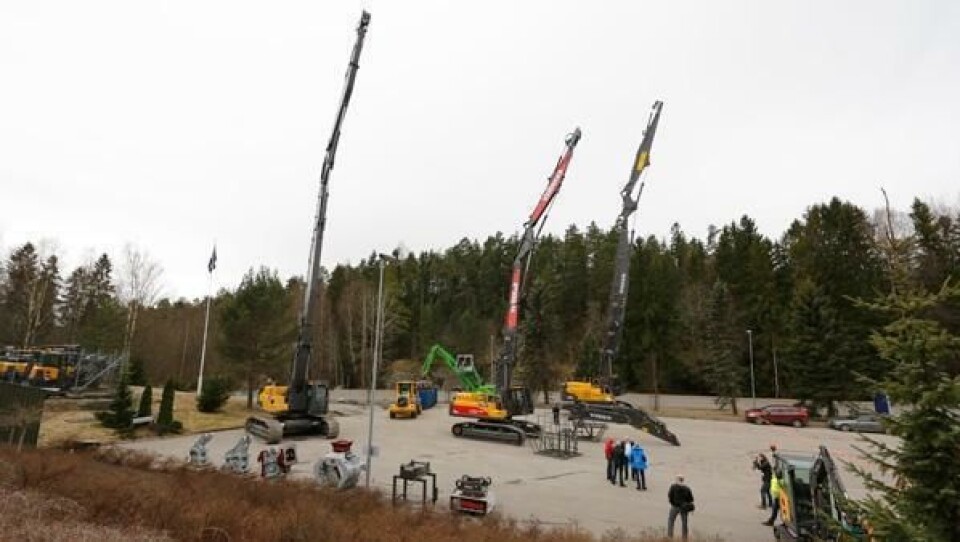 Rivedag hos Volvo Maskin