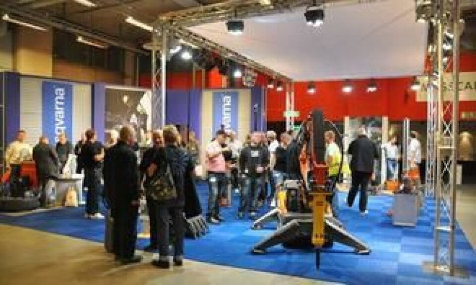 Husqvarna er gullsponsor på årets arrangement, og slik presenterte produsenten seg for to år siden.